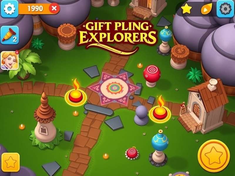 Saffron Saga Explorers Game Screenshot